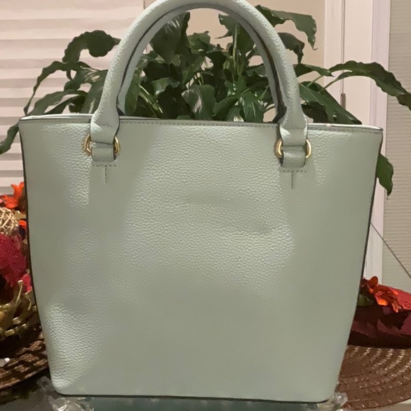 NWOT Nanette Lepore Sage Green Tote - Picture 3 of 12